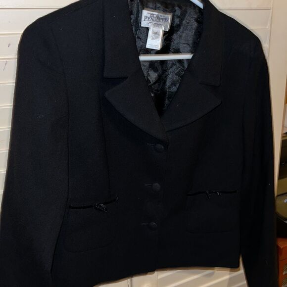 Vintage Pendleton three button blazer with double lapel - Picture 3 of 7